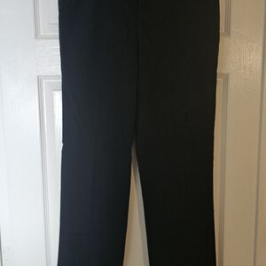 LEE Black Straight-Leg Dress Pants